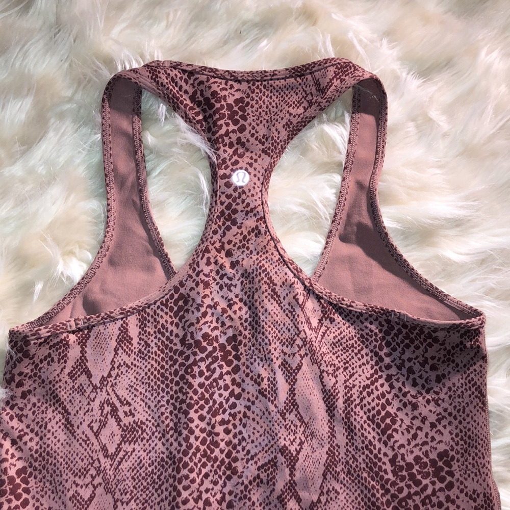 Lululemon Snakeskin Racerback Top large